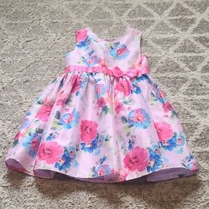 2 for $25 - George Girls 4T Pink Floral Dress